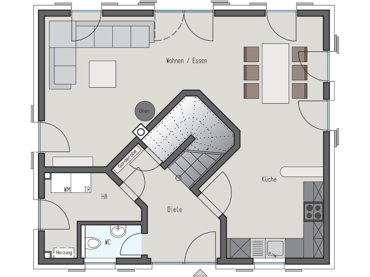 Fuhlendorf  Ferienhaus Schilfrohrsaenger 26 מראה חיצוני תמונה